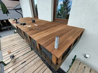 balkon deska tarasowa deska thermo jesion Sępólno Krajeńskie HJ Latzke