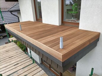 balkon deska tarasowa deska thermo jesion Sępólno Krajeńskie HJ Latzke