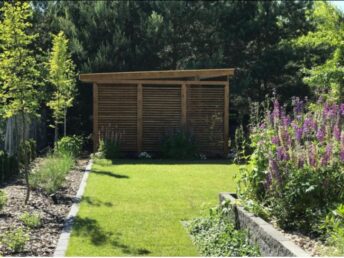 domek ogrodnika wiata drewniana ogrodowa na drewno stolarz cieśla HJ Latzke