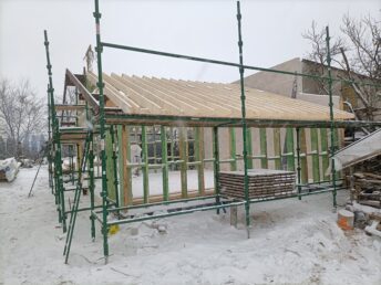 garaż drewniany konstrukcja budowa HJ Latzke stolarz