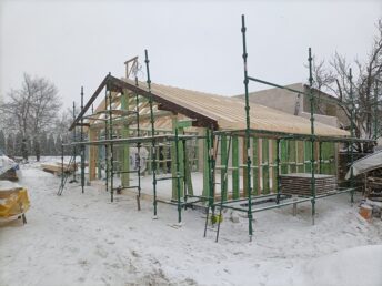 garaż drewniany konstrukcja budowa HJ Latzke stolarz