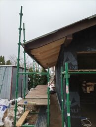 garaż drewniany konstrukcja budowa HJ Latzke stolarz