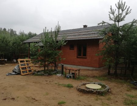 Borowy Młyn dom drewniany szkieletowy letniskowy całoroczny HJ Latzke firma budowlana