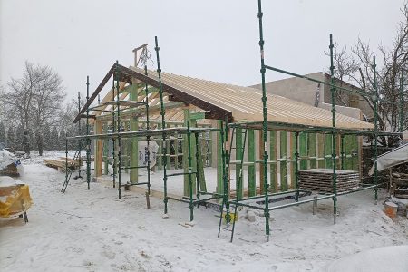 garaż drewniany konstrukcja budowa HJ Latzke stolarz