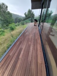 taras drewniany thermo jesion Latzke stolarz