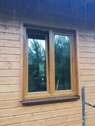 Borowy Młyn dom drewniany szkieletowy letniskowy całoroczny HJ Latzke firma budowlana