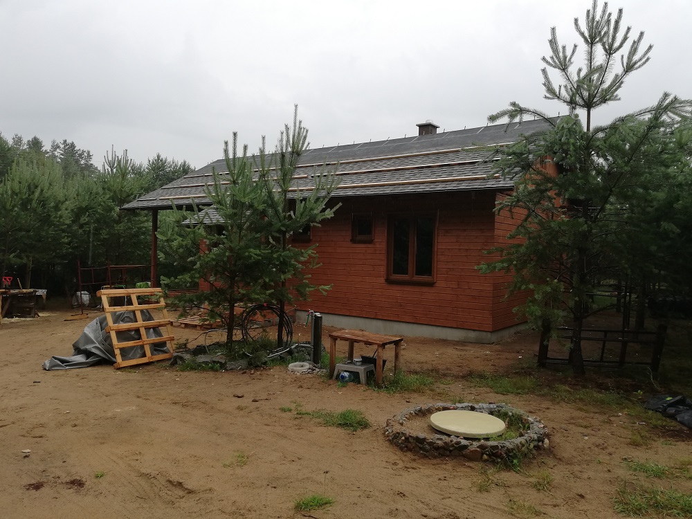 Borowy Młyn dom drewniany szkieletowy letniskowy całoroczny HJ Latzke firma budowlana