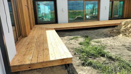 taras drewniany deska modrzew syberyjski HJ Latzke