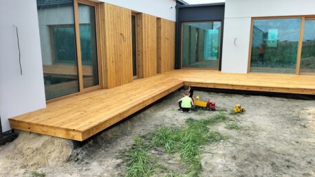 taras drewniany deska modrzew syberyjski HJ Latzke