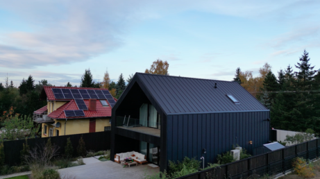 elewacja drewniana deska elewacyjna opalana Pracownia Stolarska Latzke