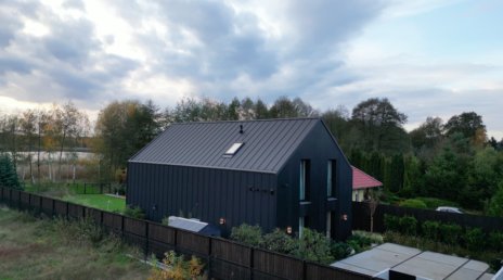 elewacja drewniana deska elewacyjna opalana Pracownia Stolarska Latzke