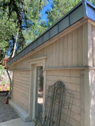 elewacja drewniana drewno cegła deska elewacyjna świerkowa bielona Pracownia Stolarska Latzke