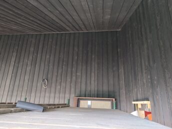 elewacja drewniana opalana dom jednorodzinny Pracownia Stolarska Latzke