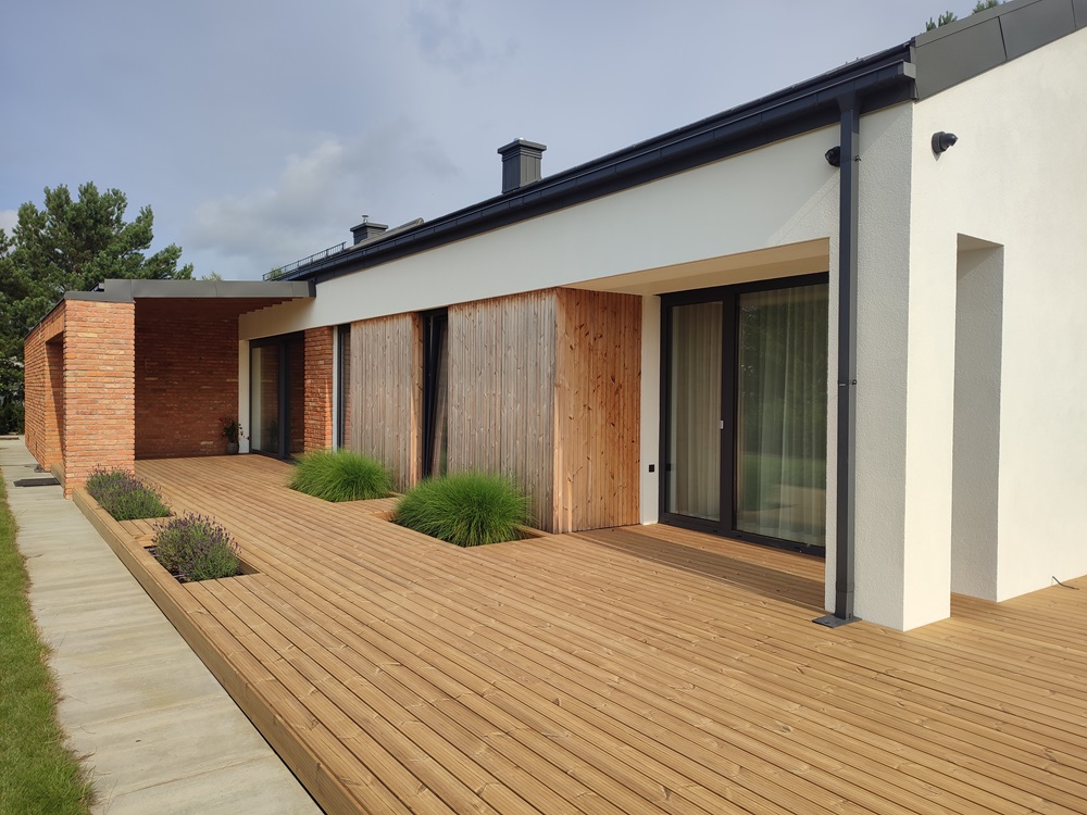 taras drewniany deska tarasowa thermo sosna