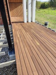 taras drewniany z thermo jesionu Pracownia Stolarska Latzke