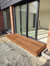 taras drewniany z thermo jesionu Pracownia Stolarska Latzke