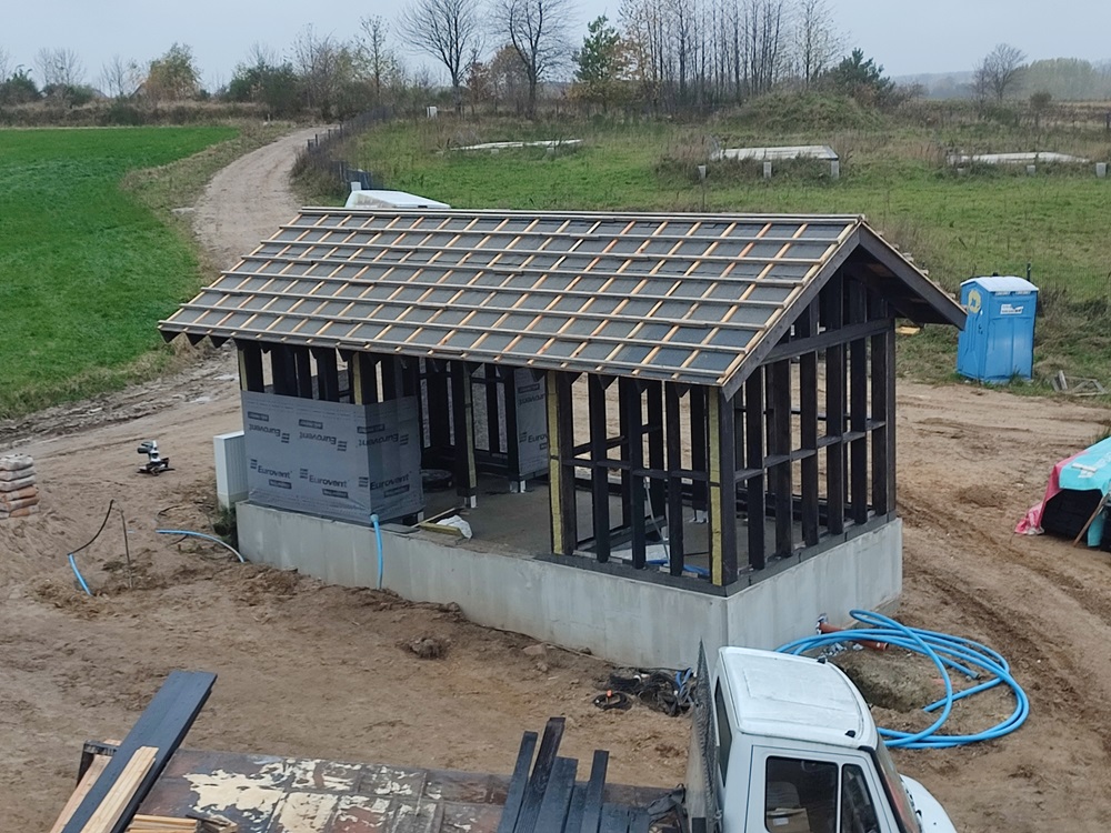 garaż drewniany wiata drewniana Pracownia Stolarska Latzke