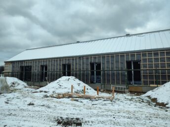 elewacja drewniana 3D thermodrewno thermo sosna montaż Pracowania Stolarska Latzke