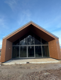 elewacja drewniana 3D thermodrewno thermo sosna montaż Pracowania Stolarska Latzke