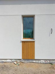 elewacja drewniana deska modrzew syberyjski Pracownia Stolarska Latzke