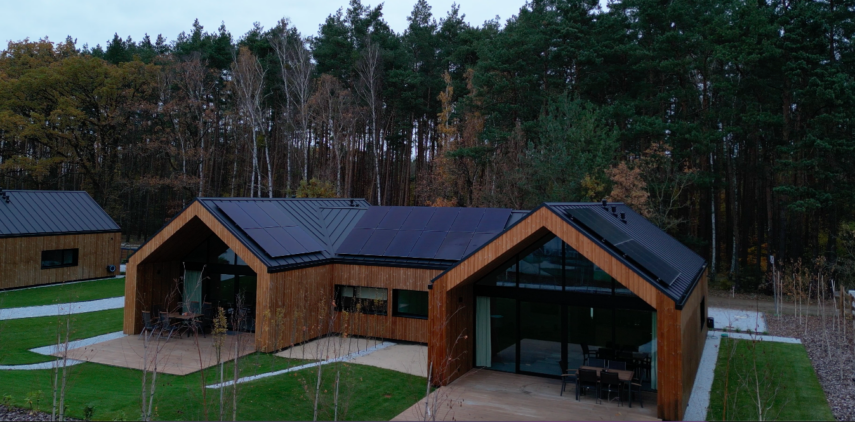 elewacja drewniana thermo sosna dom stodoła Pracownia Stolarska Latzke