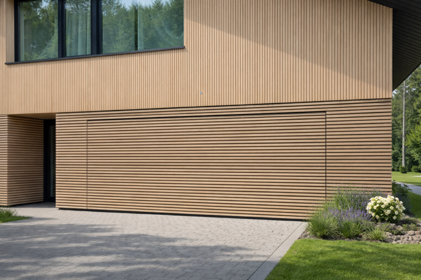 elewacja drewniana wentylowana taras drewniany thermodrewno Pracownia Stolarska Latzke