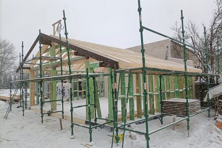 garaż drewniany konstrukcja budowa HJ Latzke stolarz